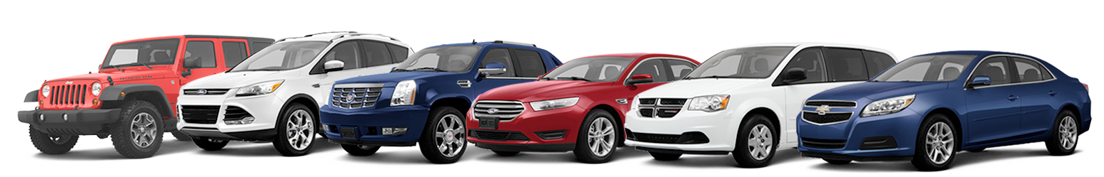 line up of used car service